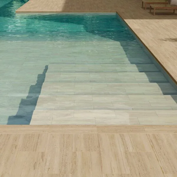 Travertino Nacional aplicação